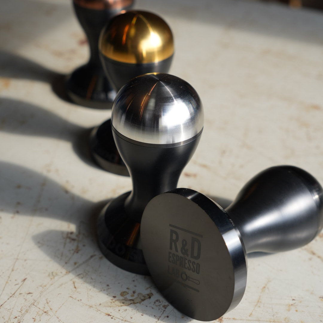 R&D ESPRESSO LAB Anniversary PESADO 58.5 Tamper Black Series