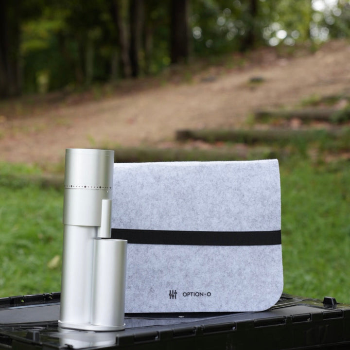 LAGOM mini 2- compact electric coffee grinder Felt Carrying Bag SET (ラゴム ミニ 2 セット)