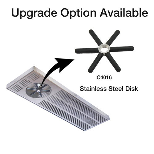 【DIY接続セット】ピッチャーリンサー24″x 7″ Side Spray Glass Rinser Drip Tray