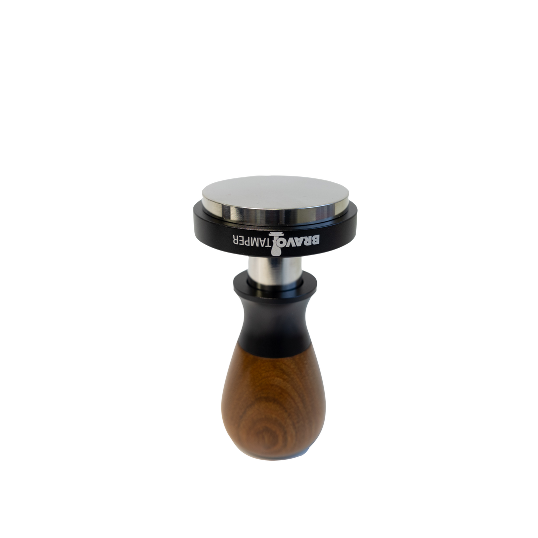 BRAVO 58.5 Tamper Wood Handle (ブラボー 58.5 タンパー ウッド ハンドル) R&D ESPRESSO LAB
