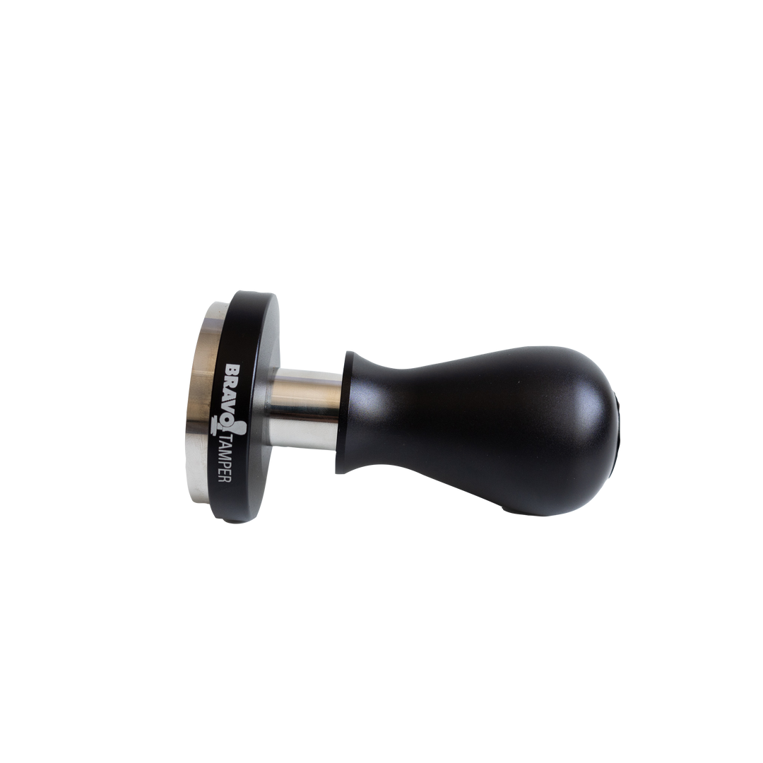 BRAVO 58.5 Tamper Aluminum Handle Matte Black (ブラボー 58.5 タンパー アルミニウム